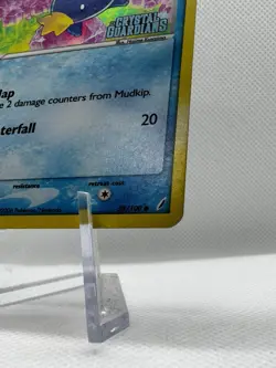 Pokemon 2006 EX Crystal Guardians Mudkip Reverse Holo Stamp #58/100 VERY GOOD - Image 4