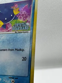 Pokemon 2006 EX Crystal Guardians Mudkip Reverse Holo Stamp #58/100 VERY GOOD - Image 5