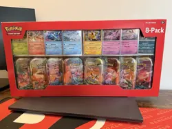 Pokemon Prismatic Evolutions Mini Tins 8-Pack - Costco Exclusive - Image 1