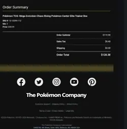 ✅(Presale)✅ Chaos Rising Pokemon Center ETB - Image 2