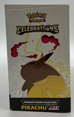 Pokemon TCG Celebrations Pikachu VMAX Premium Figure Collection Box SEALED - Image 5