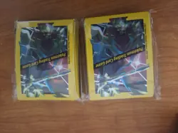 Pokemon 4x Packs of 65 ct Sleeves - Crown Zenith Collection & Chilling Reign ETB - Image 4