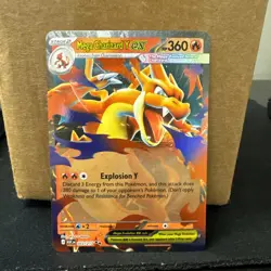 Mega Charizard Y EX 022/217 Ascended Heroes Pokemon Near Mint ships fast - Image 1