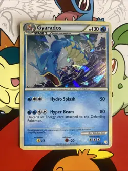 Pokemon Gyarados Cracked Ice Holo 4/123 2010 English - NM - Image 1