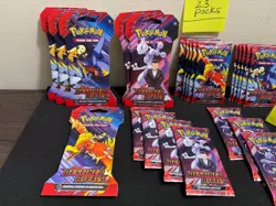 LOT OF 23 - Pokemon TCG Destined Rivals Sleeved Booster Packs Factory Sealed - Image 1