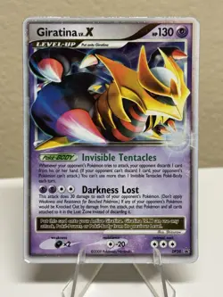 Giratina LV.X DP38 Diamond and Pearl Holo Illustration Rare Full Art Pokemon - Image 1