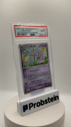2004 Pokemon Japanese Play 2nd Season Sub. Promo #013 ___'Mew Holo PSA 10 - Image 2
