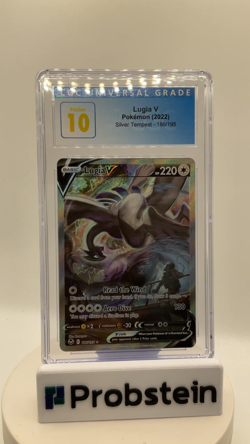 2022 Pokemon SWSH Silver Tempest #186 Lugia V CGC 10 PRISTINE - Image 2