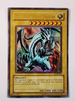 Blue-Eyes White Dragon LOB-001 The Legend of Blue Eyes White Dragon Unlimited - Image 1
