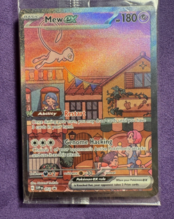 Mew EX 53 | Scarlet & Violet 151 | Holo Black Star Promo | Pokemon (SEALED) - Image 1