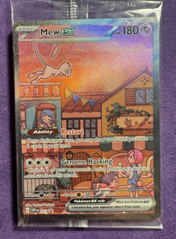 Mew EX 53 | Scarlet & Violet 151 | Holo Black Star Promo | Pokemon (SEALED) - Image 2