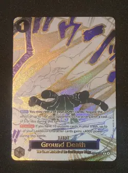 One Piece TCG - Ground Death (Alternate Art) - The Azure Sea's Seven (OP14 -096) - Image 1