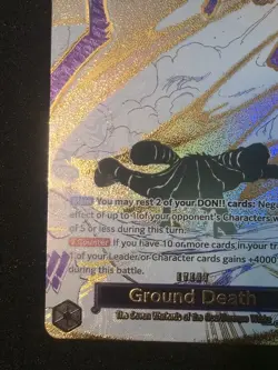 One Piece TCG - Ground Death (Alternate Art) - The Azure Sea's Seven (OP14 -096) - Image 5