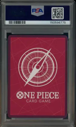 2025 ONE PIECE PROMOS BVB X ONE PIECE MATCH DAY 2025 #003 MONKEY D. LUFFY PSA 10 - Image 3