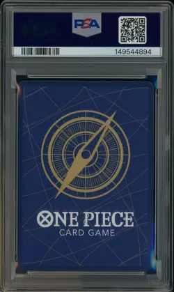 2024 One Piece EN Convention Exclusive Foil #043 Monkey D. Luffy PSA 10 GEM MINT - Image 3