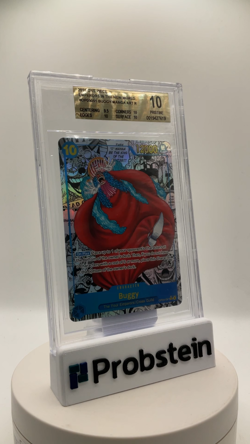 2024 One Piece OP09 EN Manga Alternate Art #051 Buggy BGS 10 PRISTINE - Image 2