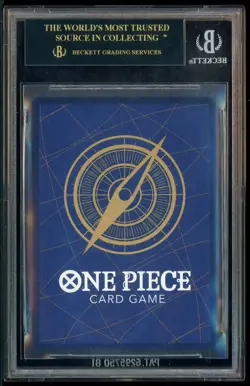 2022 One Piece Romance Dawn Japanese OP01024 Monkey D. Luffy BGS 10 BLACK LABEL - Image 3