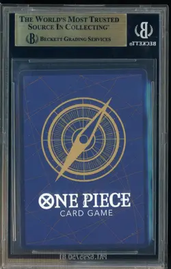 2024 One Piece Emperors in The New World OP09004 Shanks Manga BGS 10 PRISTINE - Image 3