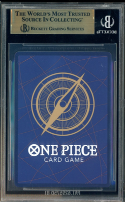 2025 One Piece Carrying On His Will OP09004 Shanks Gold 3rd Anniversary BGS 10 - Image 3