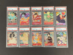 Lot of (10) PSA 10 Sequential One Piece English 1st Anniversary Set w/ Luffy - Image 1