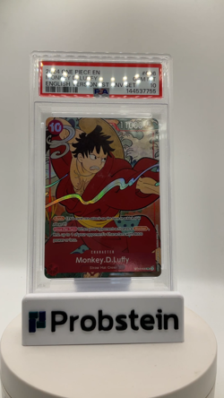 2024 One Piece EN English Version 1st Anniversary Set #006 Monkey D Luffy PSA 10 - Image 2