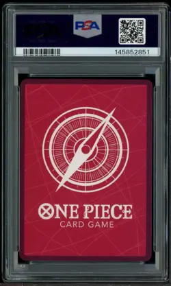 2025 ONE PIECE PROMOS BVB X ONE PIECE MATCH DAY 2025 #003 MONKEY D. LUFFY PSA 10 - Image 3
