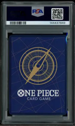 2024 One Piece EN Convention Exclusive Foil #043 Monkey D. Luffy PSA 10 GEM MINT - Image 3