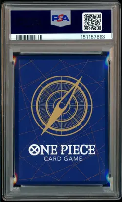 2024 One Piece OP08 EN Manga Alternate Art #118 Silvers Rayleigh PSA 10 GEM MINT - Image 3