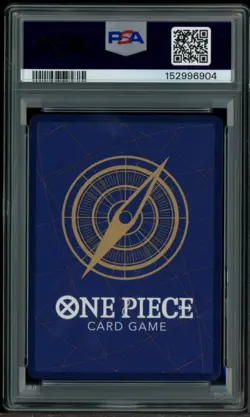 2025 One Piece OP13 EN Manga Alternate Art #118 Monkey D. Luffy PSA 10 GEM MINT - Image 3