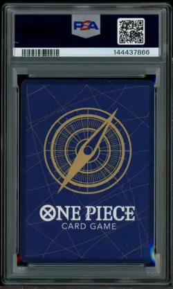 2024 One Piece EN Convention Exclusive Foil #043 Monkey D. Luffy PSA 10 GEM MINT - Image 3