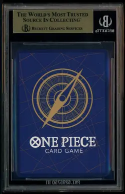 2025 One Piece The Azure Sea's Seven OP09051 Buggy Gold 3rd Anniversary BGS 10 - Image 3