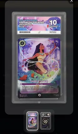 Colors of the Wind - Enchanted - Disney Lorcana Winterspell 228/204 ACE 10 - Image 2