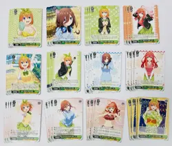 Playset Weiss Schwarz Quintessential Quintuplets Premium Booster Normal Play Set - Image 4