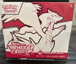 Pokemon TCG: White Flare Pokemon Center Elite Trainer Box, New And Sealed - Image 1