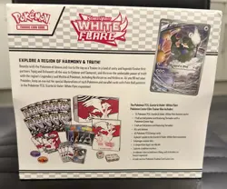 Pokemon TCG: White Flare Pokemon Center Elite Trainer Box, New And Sealed - Image 2