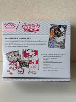 Pokemon TCG Scarlet and Violet White Flare Elite Trainer Box Brand New Sealed 🔥 - Image 2
