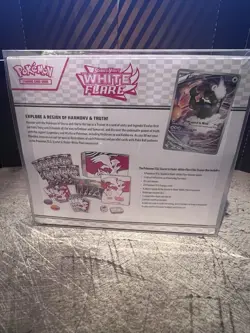 Pokemon TCG White Flare Elite Trainer Box - ETB BRAND NEW SEALED + Case - Image 2