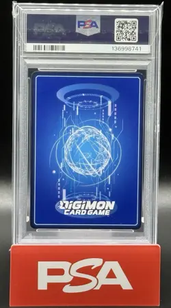 2023 DIGIMON PROMOS #021 VEEMON BANDAI CARD GAMES SET PSA 10 - Image 2