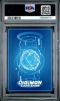 2023 DIGIMON PROMOS #021 VEEMON BANDAI CARD GAMES SET PSA 10 - Image 4