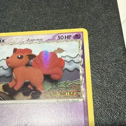 Pokemon Card- Vulpix Dragon Frontiers 2006 # 70/101 Reverse Holo Stamped - Image 2