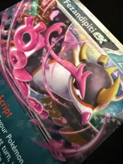 Fezandipiti ex 142/217 Ascended Heroes Double Rare Pokemon TCG Card NM - Image 4