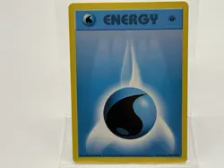 WATER Energy 99/102 - 1ST EDITION SHADOWLESS - Base Set - POKEMON CARD - LP - Image 3