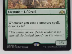 Beast Whisperer GRN MTG Rare Elf Druid Commander Card Draw LP - Image 3