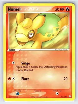 Numel 72/110 2006 EX Holon Phantoms Pokemon Card Common - Lp/Vlp - Image 1