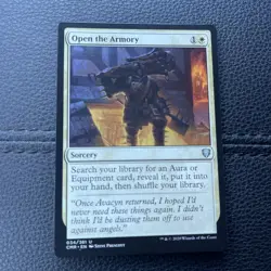Open the Armory #34 (NM) Commander Legends CMR Magic MTG - Image 1