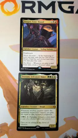 MTG Prosper Tome-Bound 002/062 Trostani Selesnya’s Voice 102/127 NM/M - Image 1