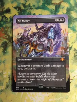 No Mercy (Borderless) Dominaria Remastered Regular - Image 1
