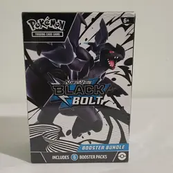 Pokemon TCG Scarlet & Violet Black Bolt Booster Bundle Box 6 Packs English 2025 - Image 1