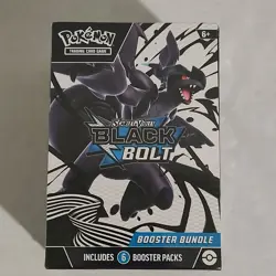 Pokemon TCG Scarlet & Violet Black Bolt Booster Bundle Box 6 Packs English 2025 - Image 3