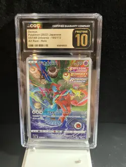 Deoxys VSTAR Universe 185/172 Art Rare Holo CGC Pristine 10 Japanese Pokemon - Image 1